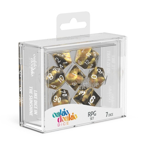 Oakie Doakie Dice RPG Set Gemi Dice - Hornet