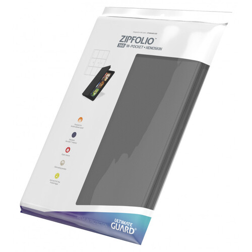 Ultimate Guard - 18-Pocket ZipFolio XenoSkin Grey
