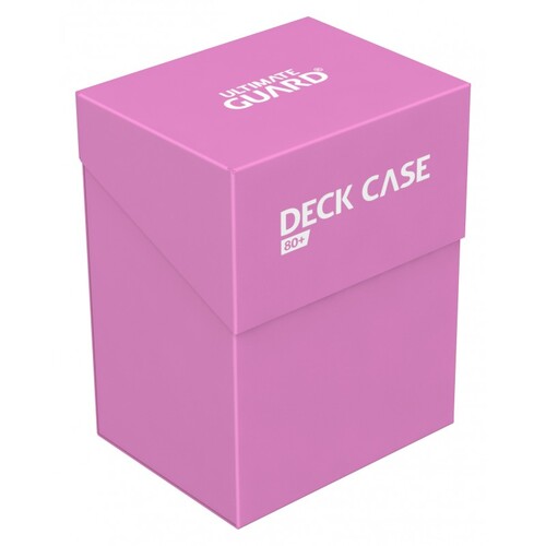 Ultimate Guard Deck Case 80+ Standard Size Pink Deck Box