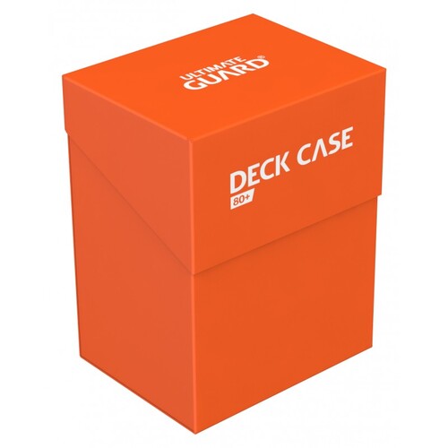 Orange Deck Case NEW Ultimate Guard Flipside Plastic Box 80 