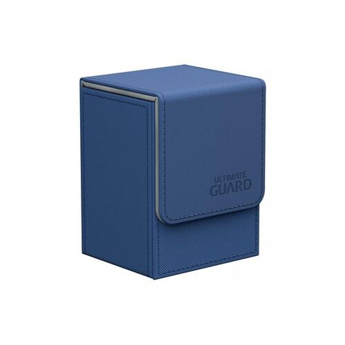 Ultimate Guard Flip Deck Case 100+ Standard Size XenoSkin Blue Deck Box