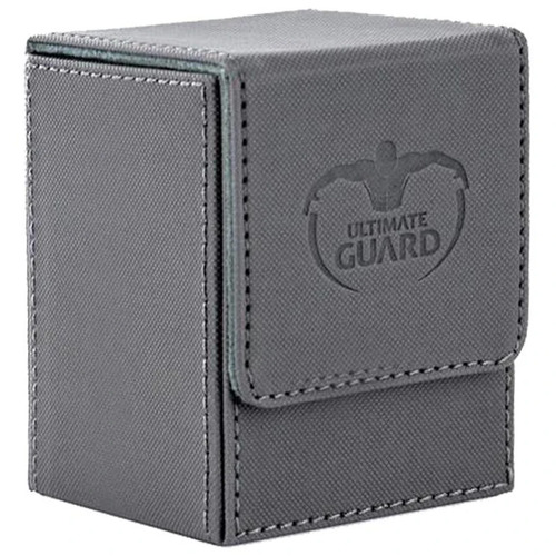 Ultimate Guard Flip Deck Case 100+ Standard Size XenoSkin Grey Deck Box