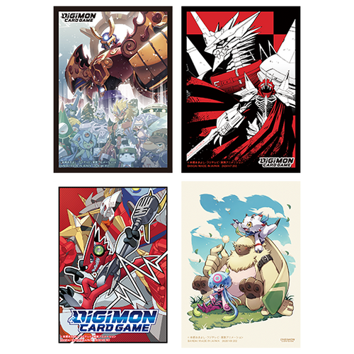 Digimon Card Game Official Sleeves 2022 - Type D