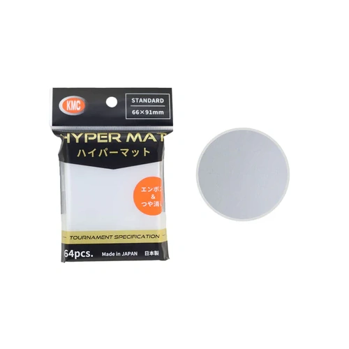 KMC Hyper MAT Premium Clear Sleeve 64pc