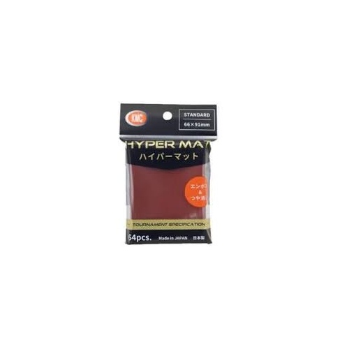 KMC Hyper MAT Premium Red Sleeve 64pc