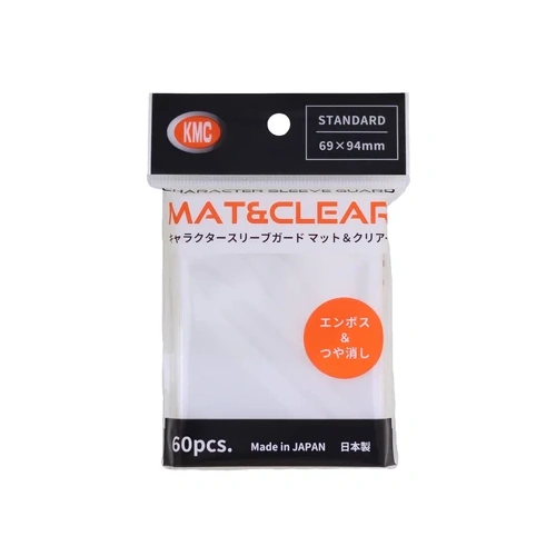 KMC Character Guard Mat & Clear Sleeve 60pc