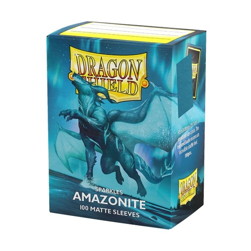 Dragon Shield: Sleeves – Matte – Sparkles: Amazonite