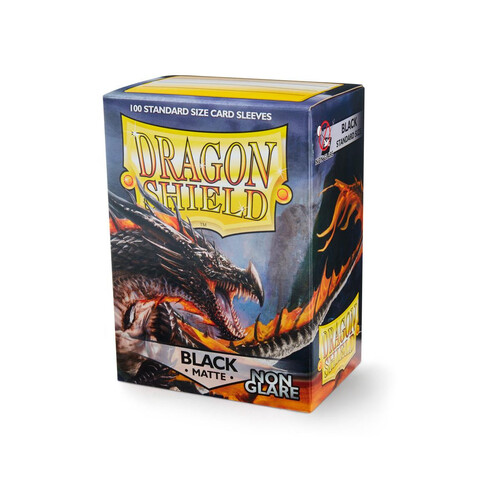 Dragon Shield - Box 100 - Black Matte Non-Glare