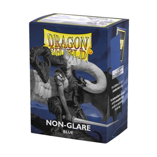 Dragon Shield: Non-Glare Sleeves – Matte – Blue