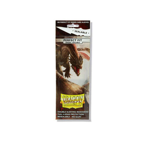 Dragon Shield - Perfect Fit Sealable - Standard - Smoke