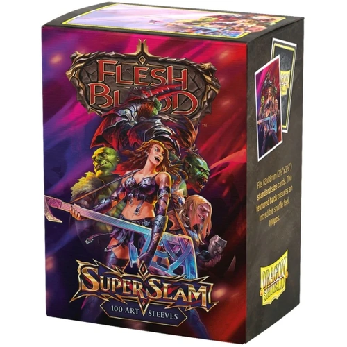 Dragon Shield: Sleeves – Matte Art – Flesh and Blood: Super Slam