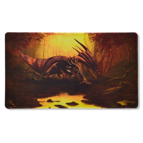 Dragon Shield Case and Coin Playmat - Umber Teranha Playmat