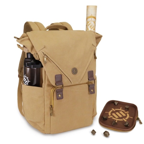 Tabletop Venture RPG Canvas Backpack