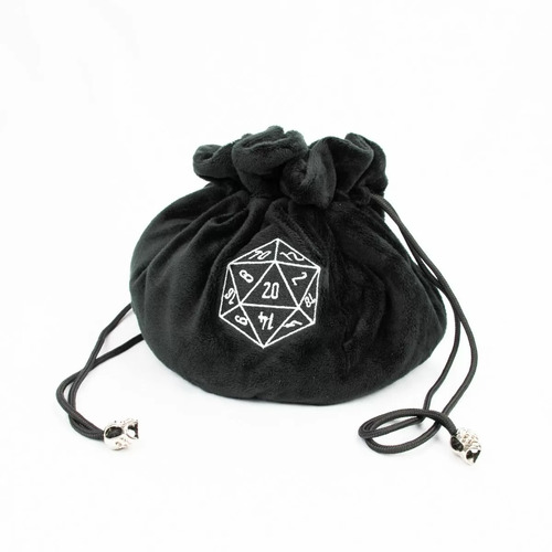 LPG Multipocket Fluffy Dice Bag Black