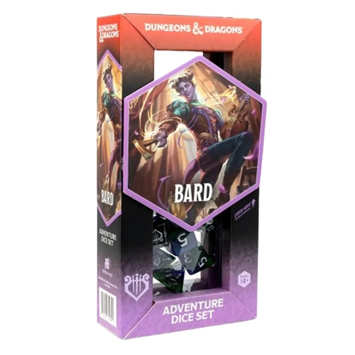 Sirius Dice - D&D Adventure Dice - Bard - Blue