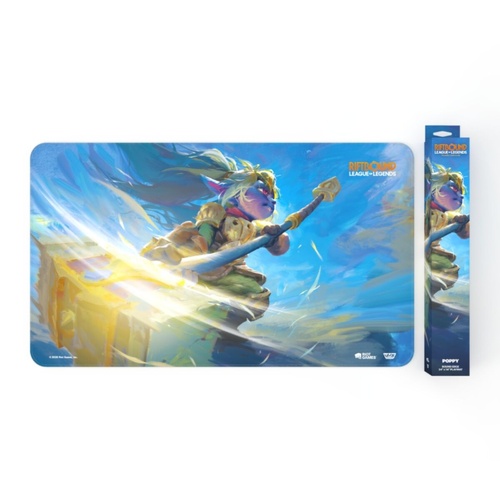 Riftbound: League of Legends TCG – Playmat – Unleashed: Poppy, Keeper of the Hammer