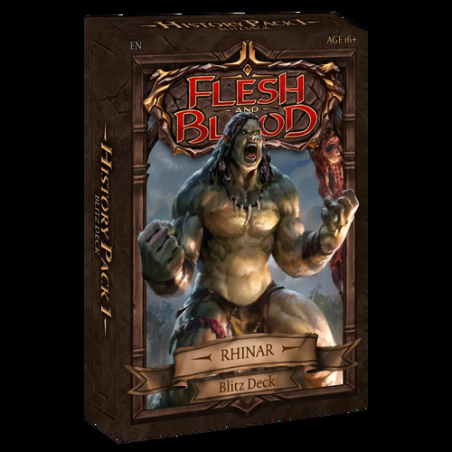 Flesh and Blood History Blitz Deck - Rhinar