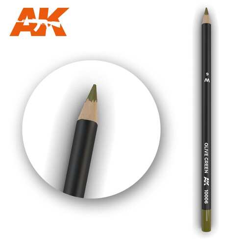 AK Interactive Weathering Pencils - Olive Green