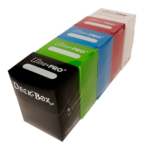 DECK BOX - 5 colour Pk Bundle (Red, Blue, Green, Black, White )