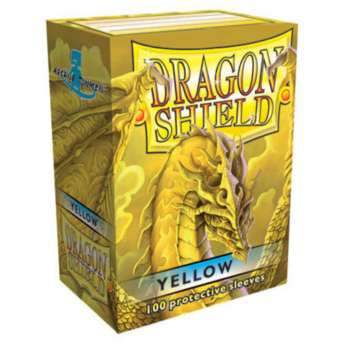 Dragon Shield - Box 100 - Yellow Classic