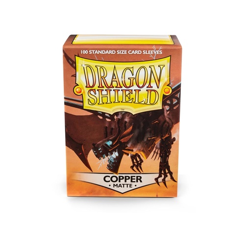 Dragon Shield - Box 100 - Copper Matte