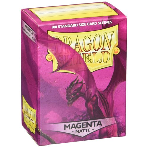 Dragon Shield - Box 100 - Magenta Matte