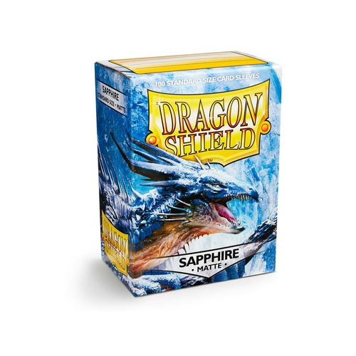 Dragon Shield - Box 100 - Sapphire Matte