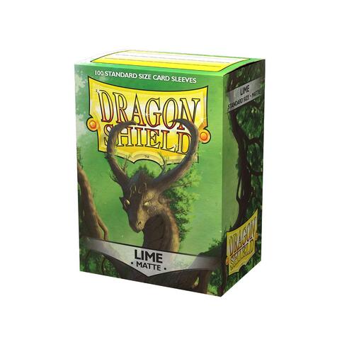 Dragon Shield - Box 100 - Lime Matte