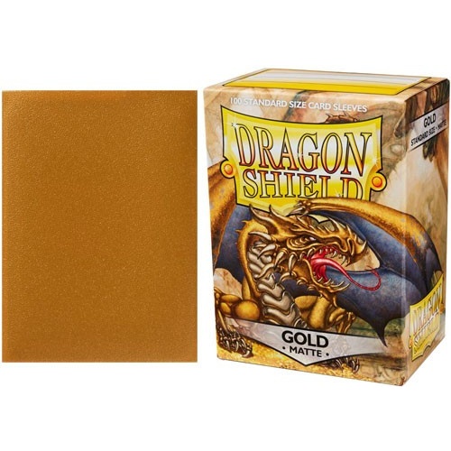 Dragon Shield Matte 100 – Gold