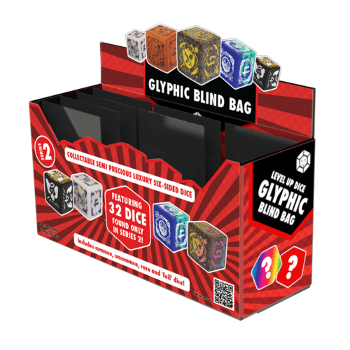 Glyphic Dice Blind Bag Series 2 Sealed Box