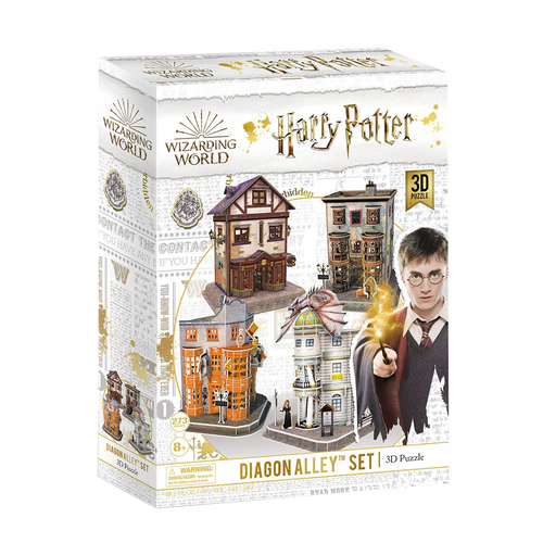 Harry Potter Diagon Alley Set 280pc 3D Puzzle