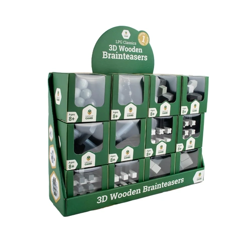 LPG Puzzles 3D Wooden Brainteaser