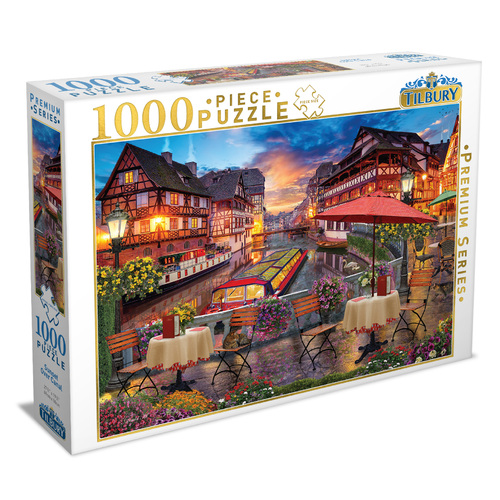 Tilbury Sunset Over Canal 1000pc Puzzle