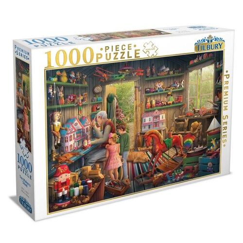 Tilbury Toy Makers Shed 1000pc Puzzle
