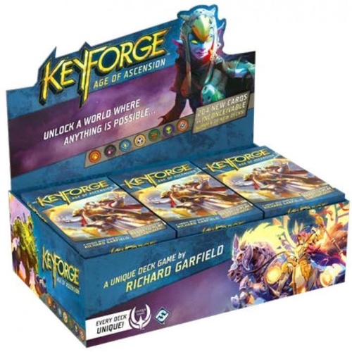 Keyforge Age of Ascension: Sealed Deck (12) Display
