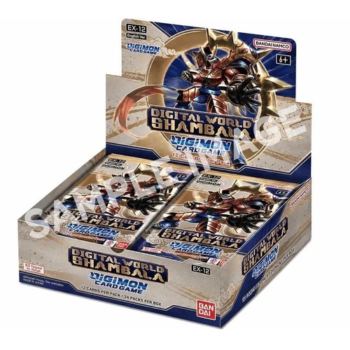 Digimon Card Game: Extra Booster Box – Digital World Shambala [EX-12]