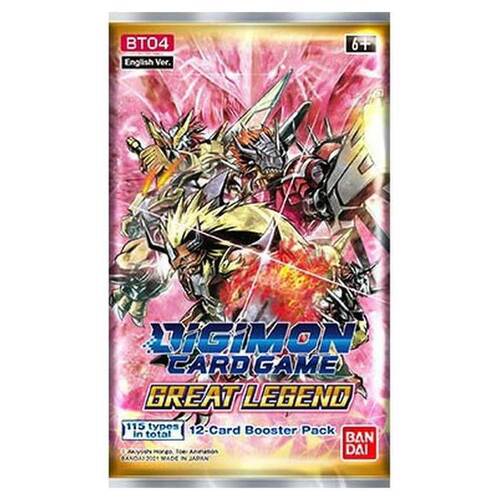 Digimon Card Game Great Legend Booster Pack