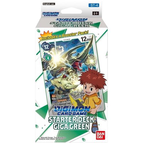 Digimon Card Game Starter Deck Giga Green