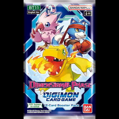 Digimon Card Game Dimensional Phase BT11 Booster