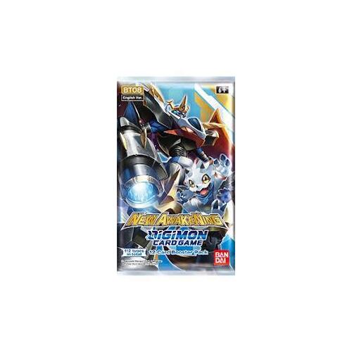 Digimon Card Game Series 08 New Awakening BT08 Booster Pack