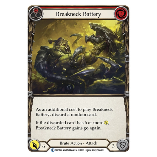 Breakneck Battery (Red) (Regular) - 1HP