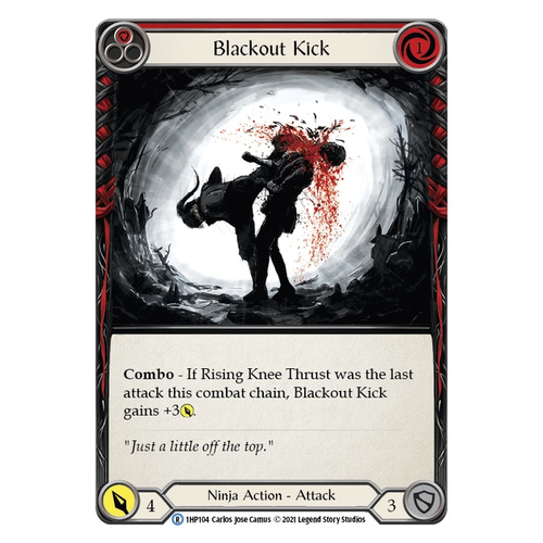Blackout Kick (Red) (Regular) - 1HP