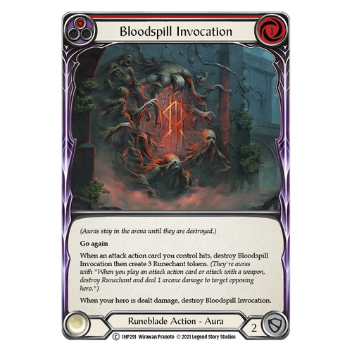 Bloodspill Invocation (Red) (Regular) - 1HP