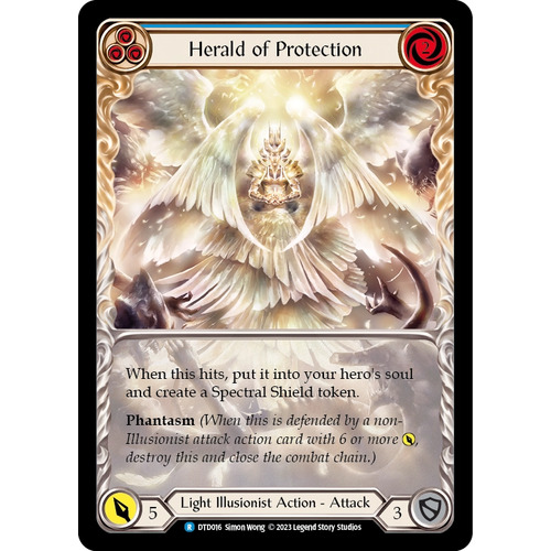 Herald of Protection (Blue) - DTD
