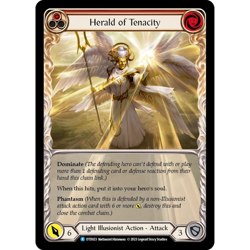 Herald of Tenacity (Red) - DTD