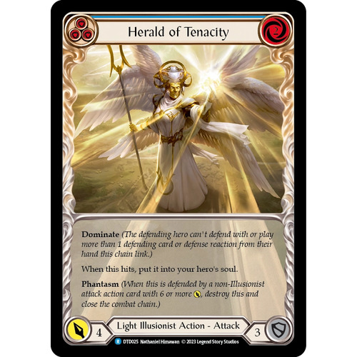 Herald of Tenacity (Blue) - DTD