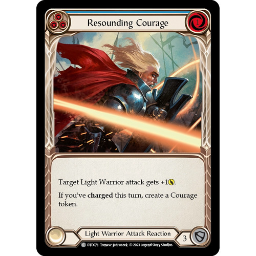 Resounding Courage (Blue) - DTD