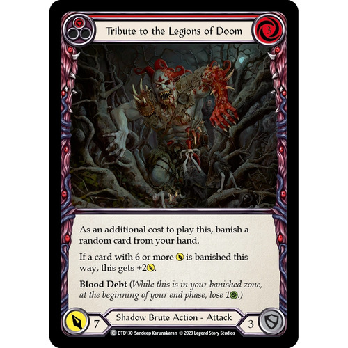 Tribute to the Legions of Doom (Red) - DTD