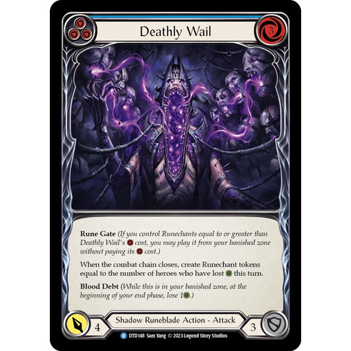 Deathly Wail (Blue) - DTD