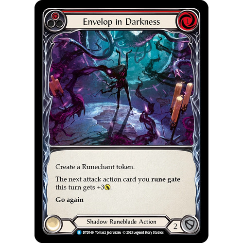 Envelop in Darkness (Red) - DTD